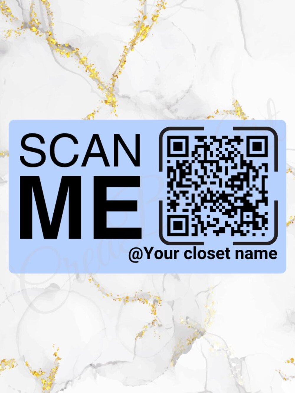 100 Thank you Stickers for Packaging Customizable QR | Small Business Labels - Picture 2 of 10